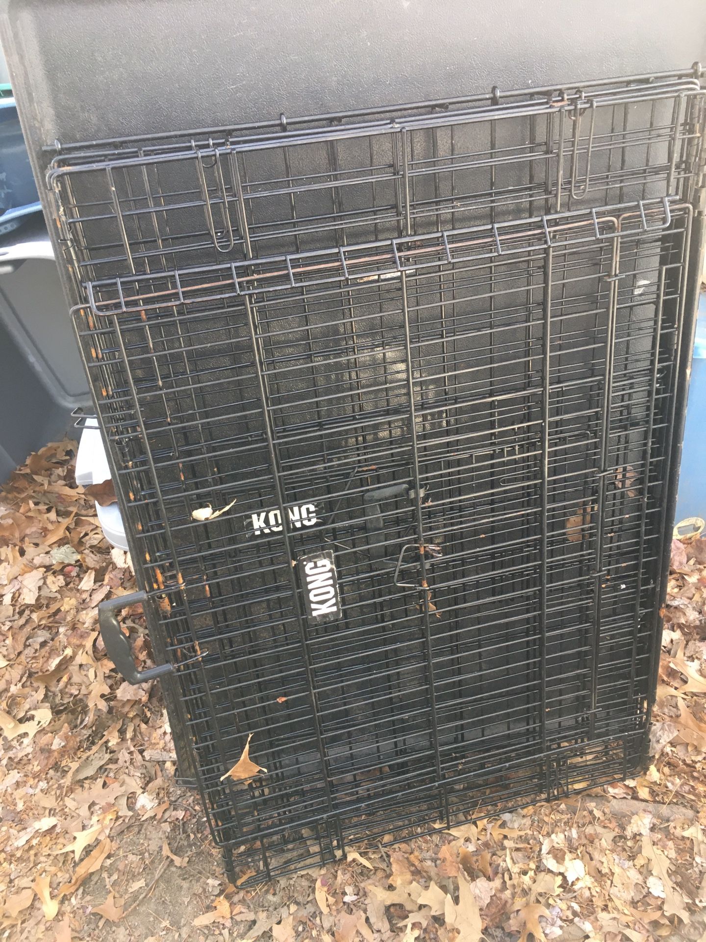 Lnew  Heavy duty large Kong pet cage with tray only $80 firm