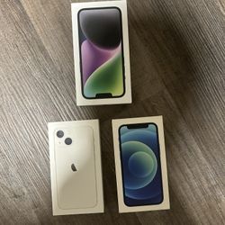 Empty iPhone Boxes