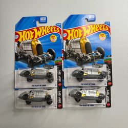 Hot Wheels Zamac Fiat Beast Of Turin Lot of 4