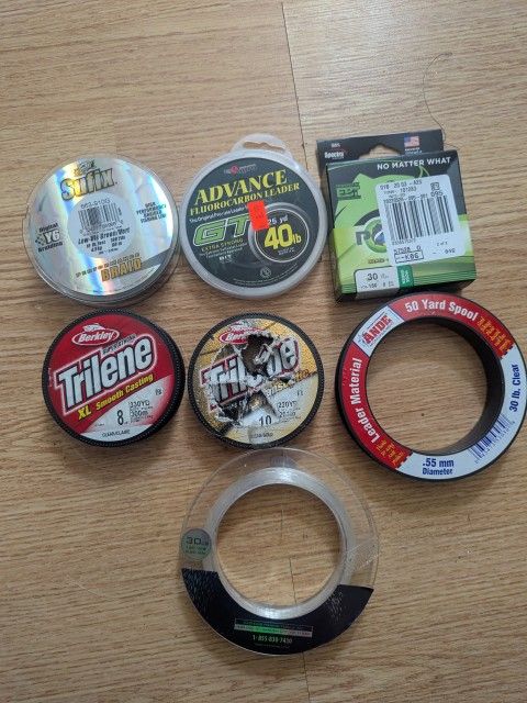 variety of fishing line