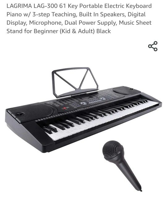 Electric Keyboard Piano (Price Negotiable)