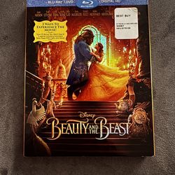 Disney Beauty And The Beast Live Action Blu-ray And DVD