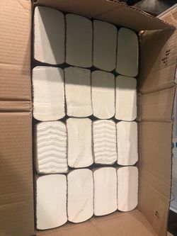 Multifold hands towels 16 packs (250) total 4000 towels