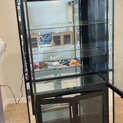 Ashley China Leather Black Mirror Light