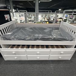 Twin Trundle Bed Frame 🎈🎈🎈