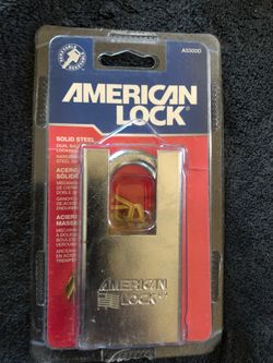 American pad lock 🔐 $35