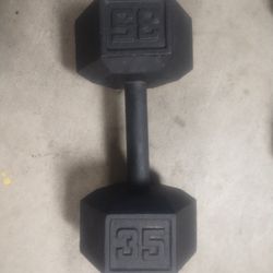 35 Lbs Dumbbell 