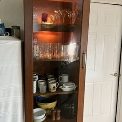 Cabinet And Items $148