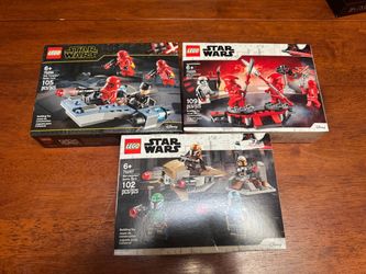 3 Lego Star Wars Battle Packs
