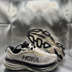 Hoka One One Bondi 8 White Black 