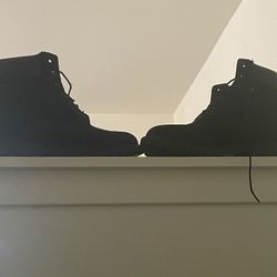 Black Swayed Timberlands Size 7 In Men