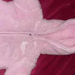 light pink nike onesie (3 months)