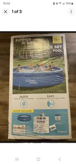 Summer Waves Brand New Pool 