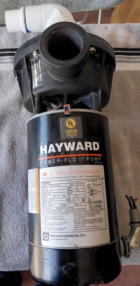 Hayward Power-Flo 2 Pump/ Model SP1775