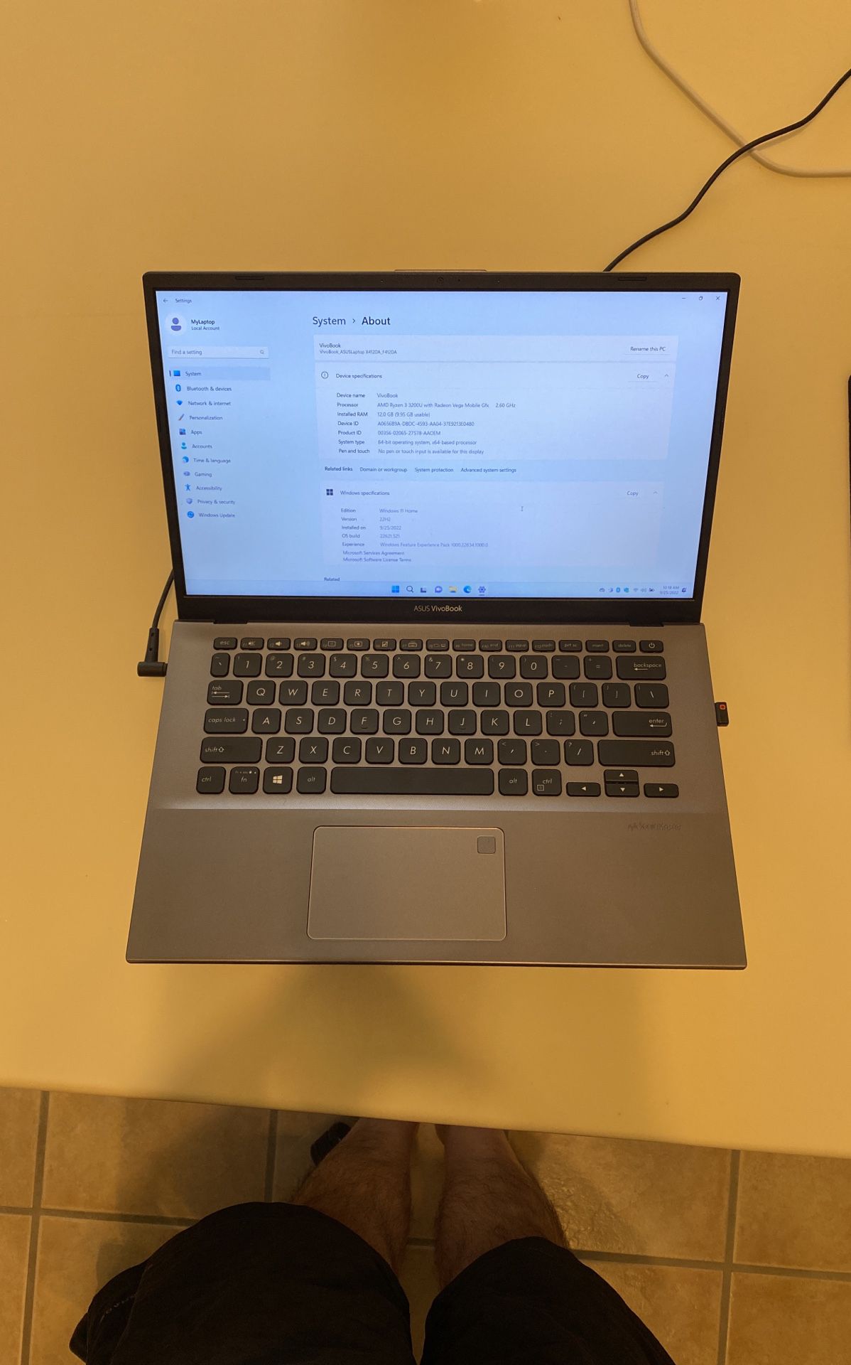 Asus Vivobook Ryzen 3 3200u 12Gb 13in