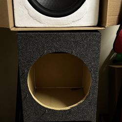 Pioneer 12 Subwoofers and Ported Box