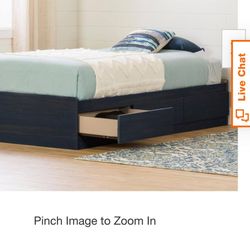 3-Drawer Twin Bed With Storage 