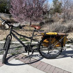 Kona Ute Longtail Cargo Bike w/ Pannier – Great Family/Commuter Bike 