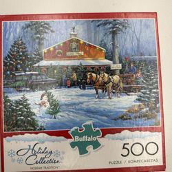 Buffalo Games Holiday Collection 500 Puzzle