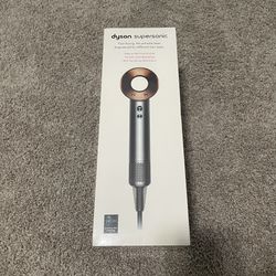 Brand New Dyson Supersonic Professional Hair Dryer Nickel/Copper