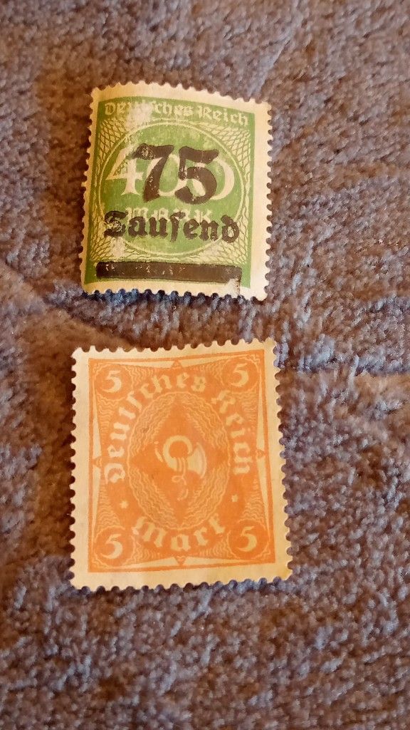 Vintage Stamps (Germany) USED 2pc