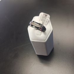 10k White Gold 6.8g Ring Size 12