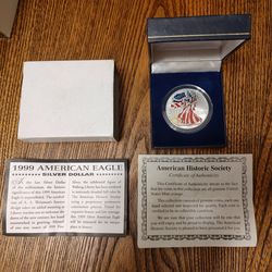 1999 Special AHS Silver Eagle 1oz