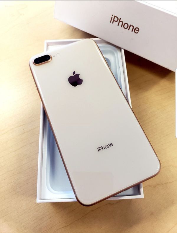 iPhone 8 plus 64GB FACTORY UNLOCKED" Like new with warranty