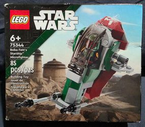 LEGO Star Wars Boba Fett’s Starship Microfighter 75344 – New Sealed Retired