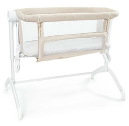 Baby Delight Beside Me Wink Bassinet | Bedside Sleeper | 7-Position Height Adjustment | Organic Oat New, Open Box