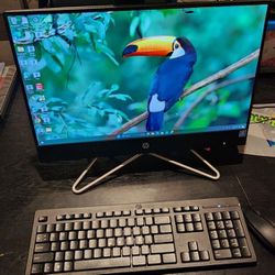 HP All-in-One 22-dd0xxx Black, 21.5 Monitor, Keyboard, Mouse