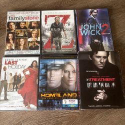 DVD Movies 5 Each