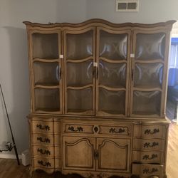 1960s  Antique Glass Breakfront