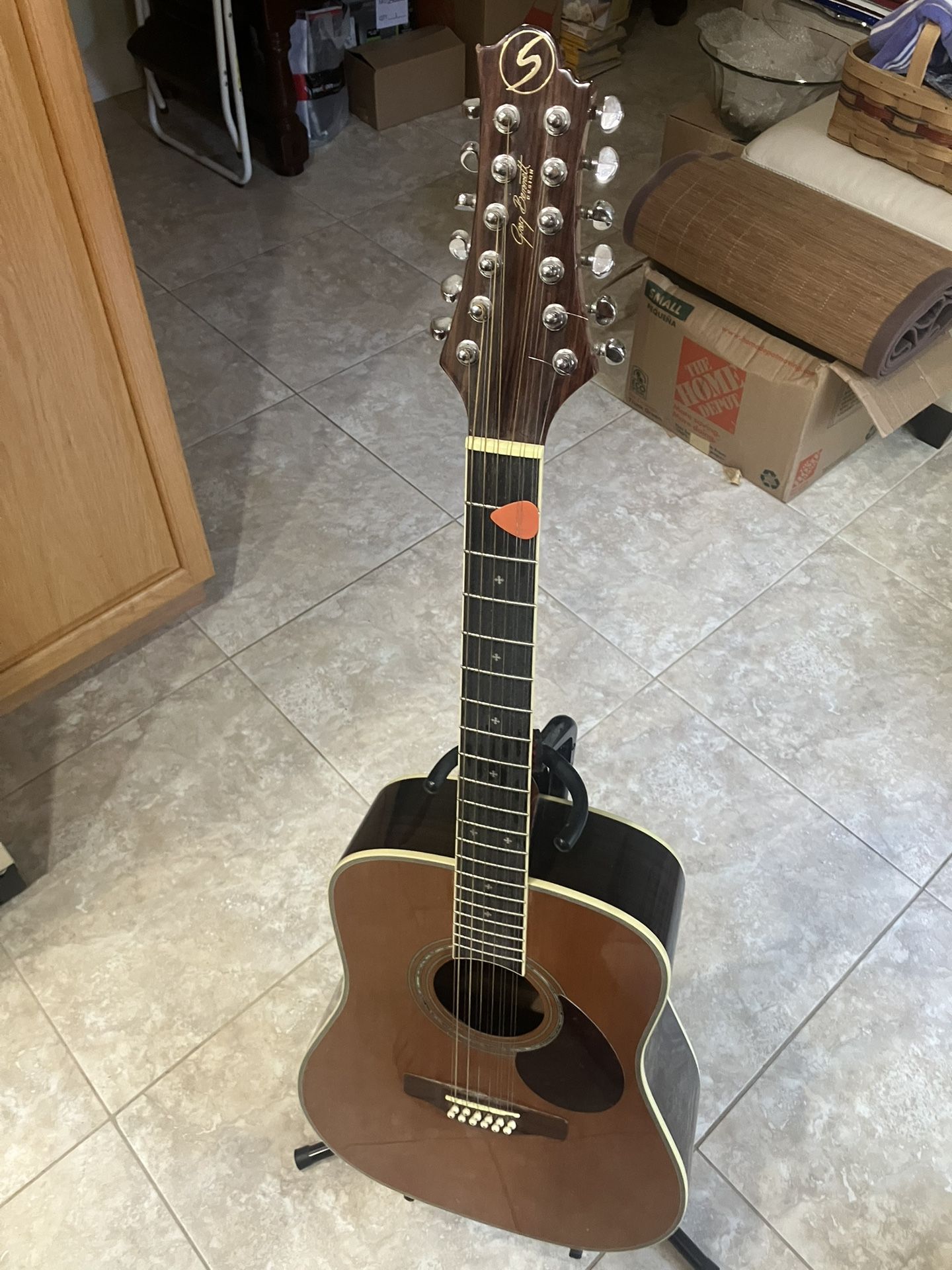 Samick 12 String Acoustic Guitar Comes With Sift Gig Bag