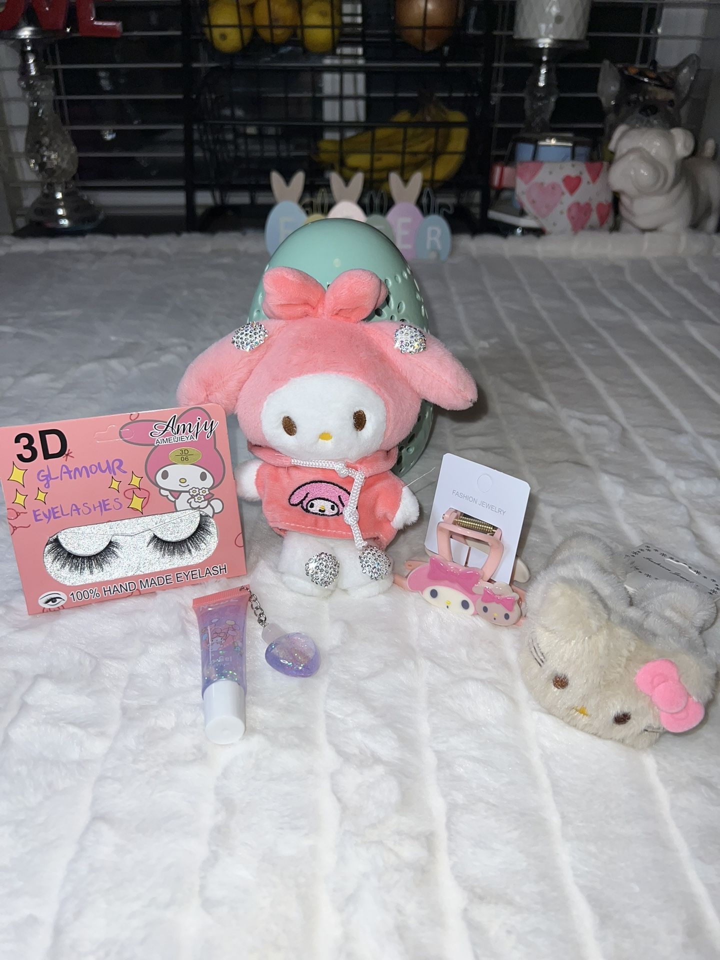 Labubu Kuromi Hello Kitty