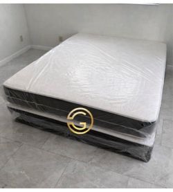 Queen Mattress Set $189 | Brand New
