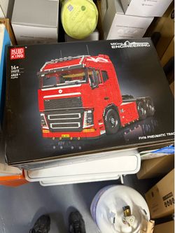 Lego tractor trailer