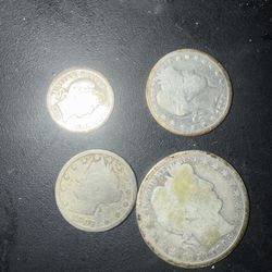 Silver Barber Set. Silver 