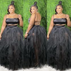 Black  Dress Homecoming Prom