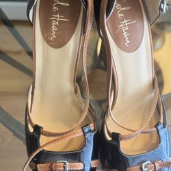Cole Hann Nike Air Peep Toe Heel