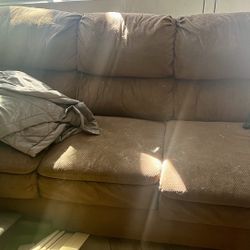 Couch W/light Wear But Lots Of Life Left
