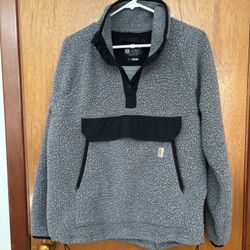 Womens Carhartt Gray Pullover Size L