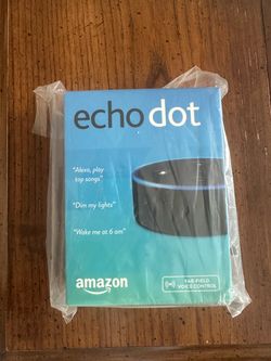 Brand New Sealed Amazon Echo Dot (2nd Gen) - Never Opened