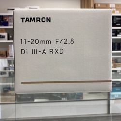 Tamron 11-20mm F2.8 For Sony🎉Sale! Ends 11/3