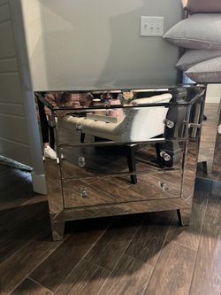 3 Mirror Nightstands