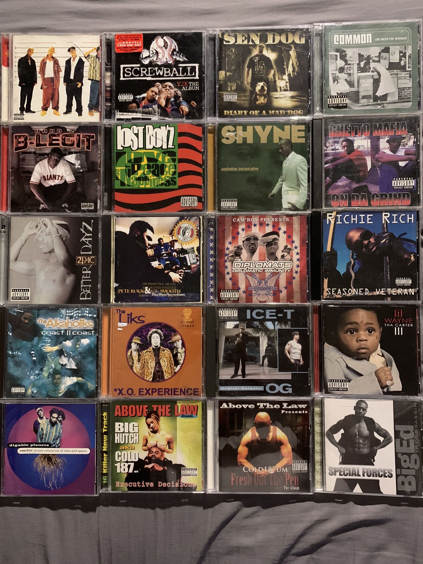 ABOVE THE LAW G-RAP G-FUNK CD Above the law hip-hop group pioneers