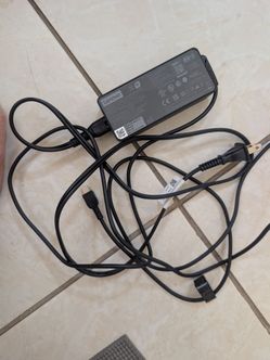 Genuine Lenovo 65W USB-C Laptop Charger - Power Adapter