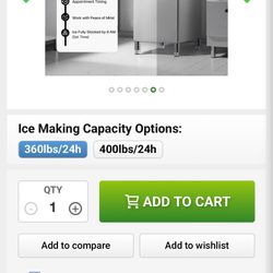 Ice Maker Head 360LB Only $155