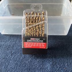 OEM Tools 21 pcs Titanium Coated Drill Bit Set 