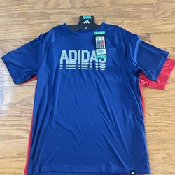 NWT Adidas boys athletic Tee 2 pack Size XL 18/20